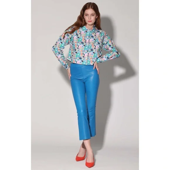 💐 WALTER BAKER MATCHING SET: MARCIA SHORT + THEA TOP IN FIESTA FLORAL (no belt) - Picture 15 of 16